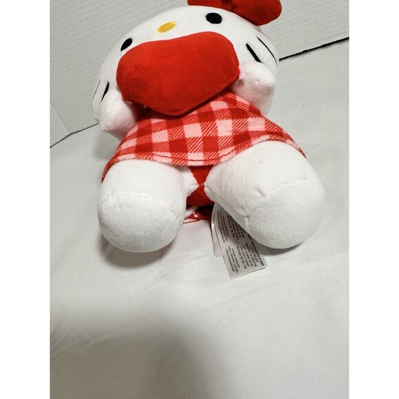 Hello Kitty Plush 10 inch with Heart Medium Size Stuffed Toy, Plush Doll - Picture 10 of 13